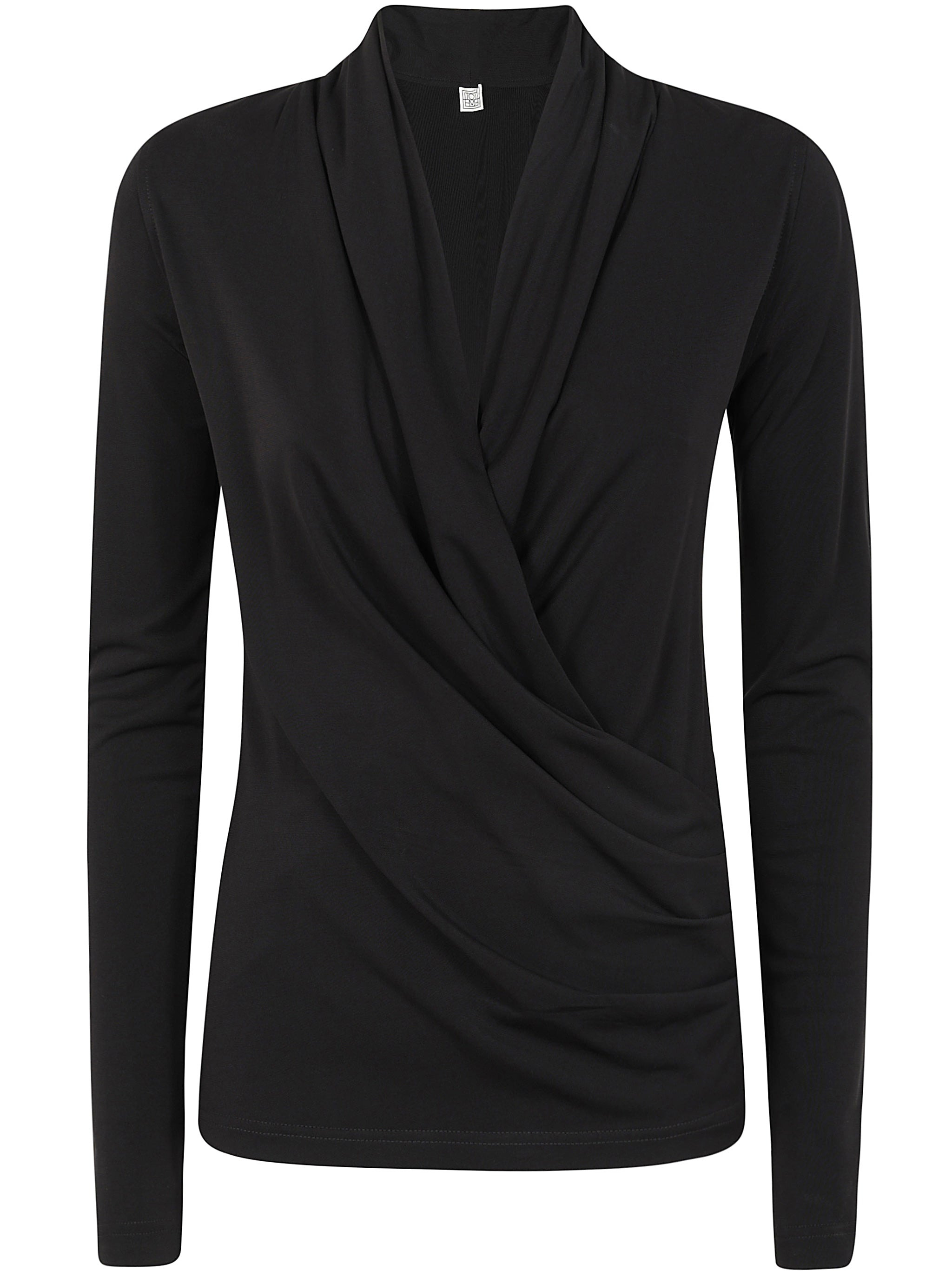 Toteme Women Overlapped Jersey Top - 6