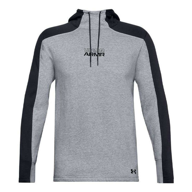 Under Armour Baseline Fleece Pullover Sweater 'Grey' 1356765-011 - 1