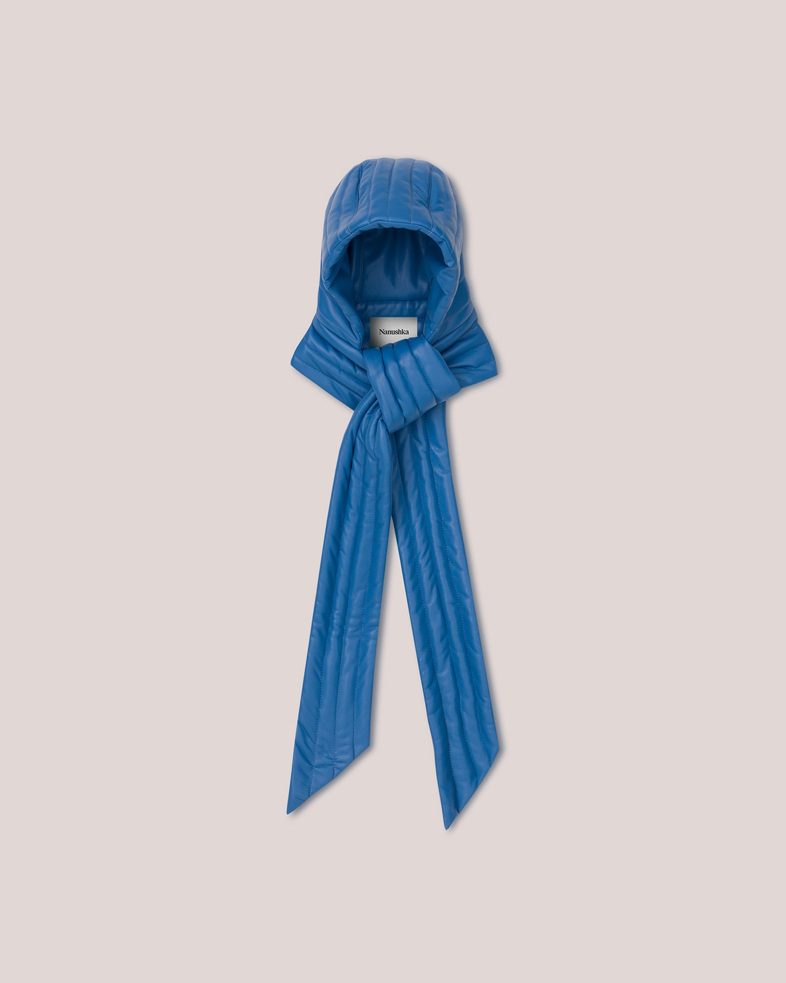 HILL - Hoodie with scarf - Blue - 1