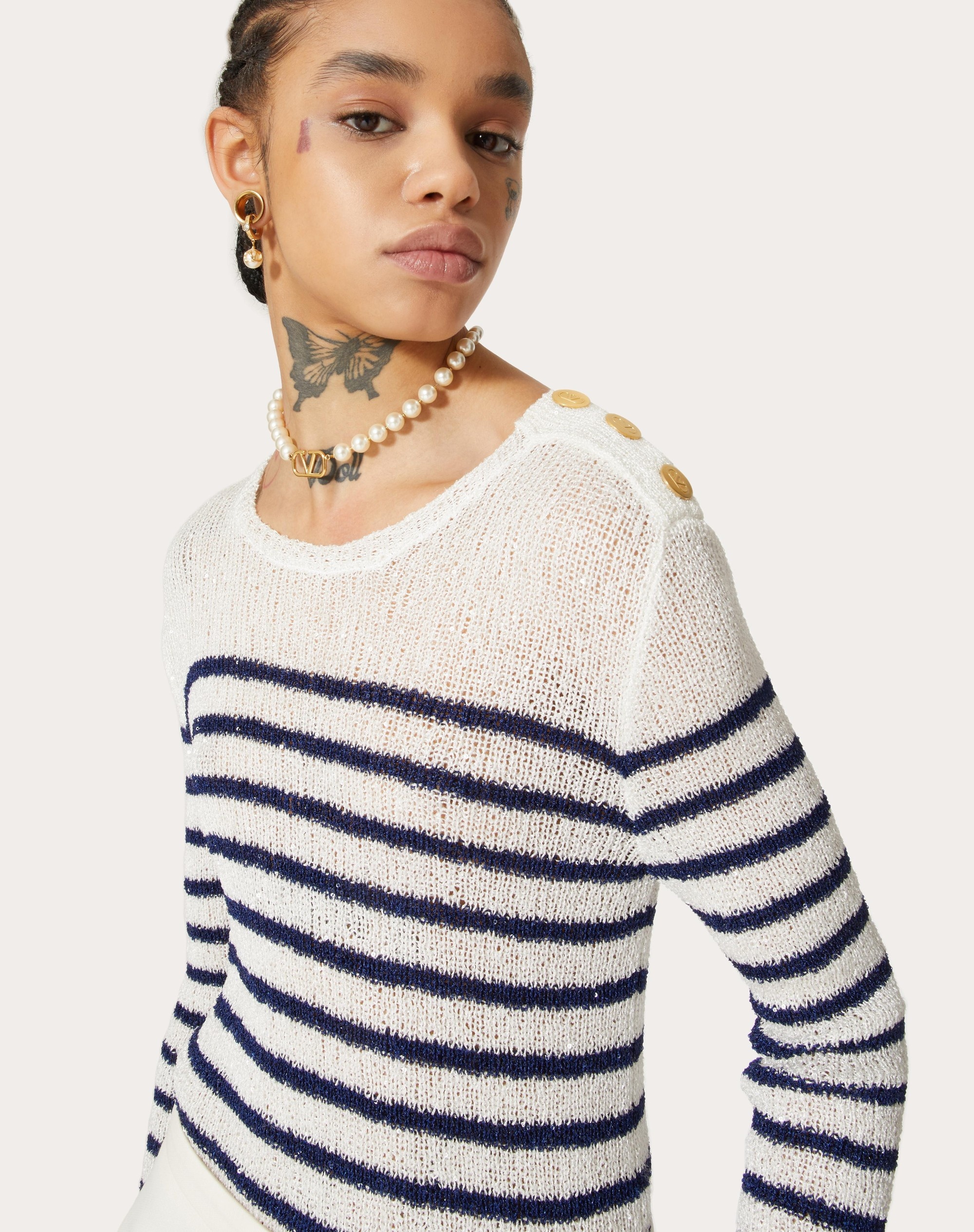 SEQUIN THREAD JUMPER - 5