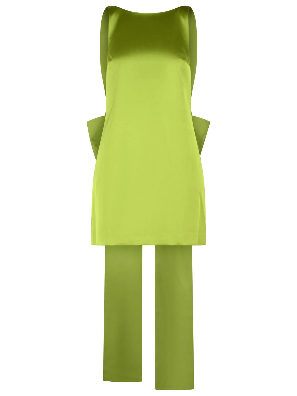 Self-Portrait Amibo Mini Dress Green Women - 1