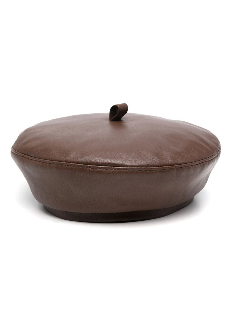 Ruslan Baginskiy Leather Beret 1