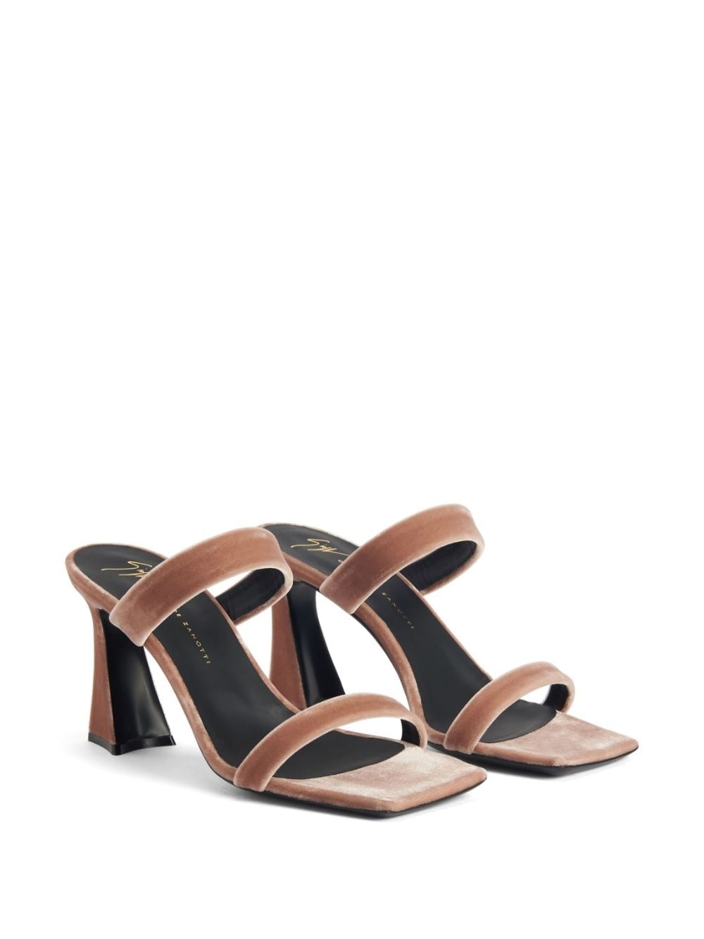 Flaminia 85mm velvet sandals - 2