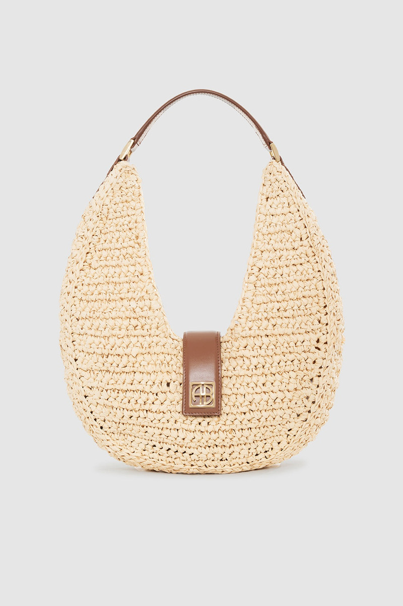 Lou Bag Monogram - Natural With Cognac 1