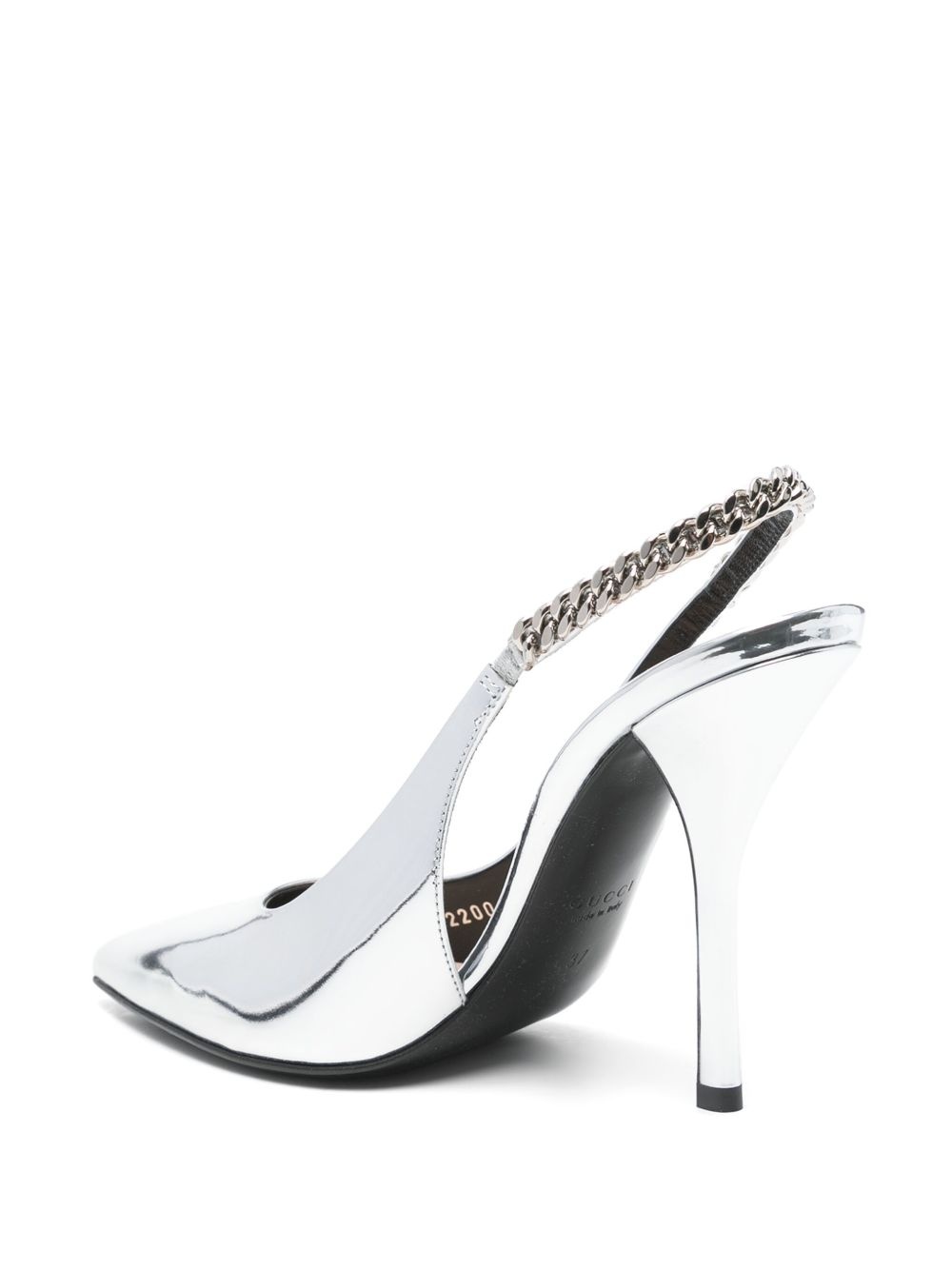 110mm leather pumps - 3