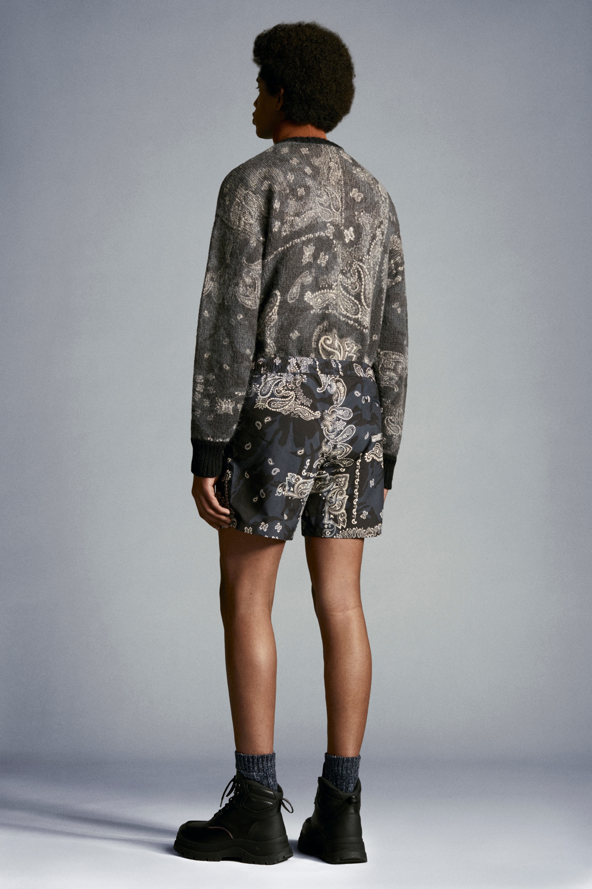 Paisley Print Swim Shorts - 6