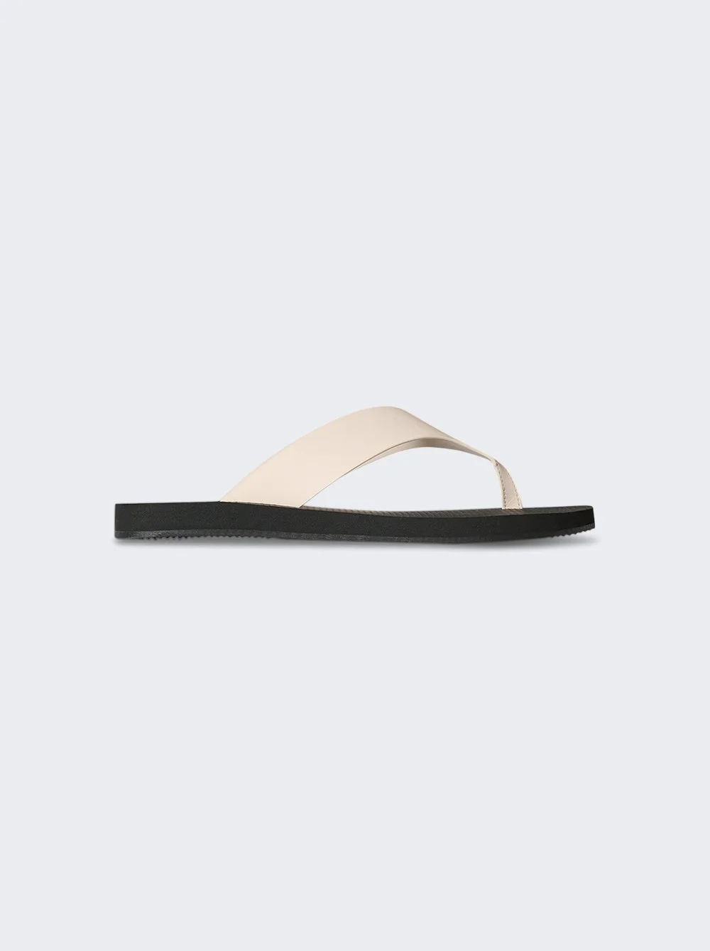 Dune Classic Ginza Sandal Ivory And Black - 1