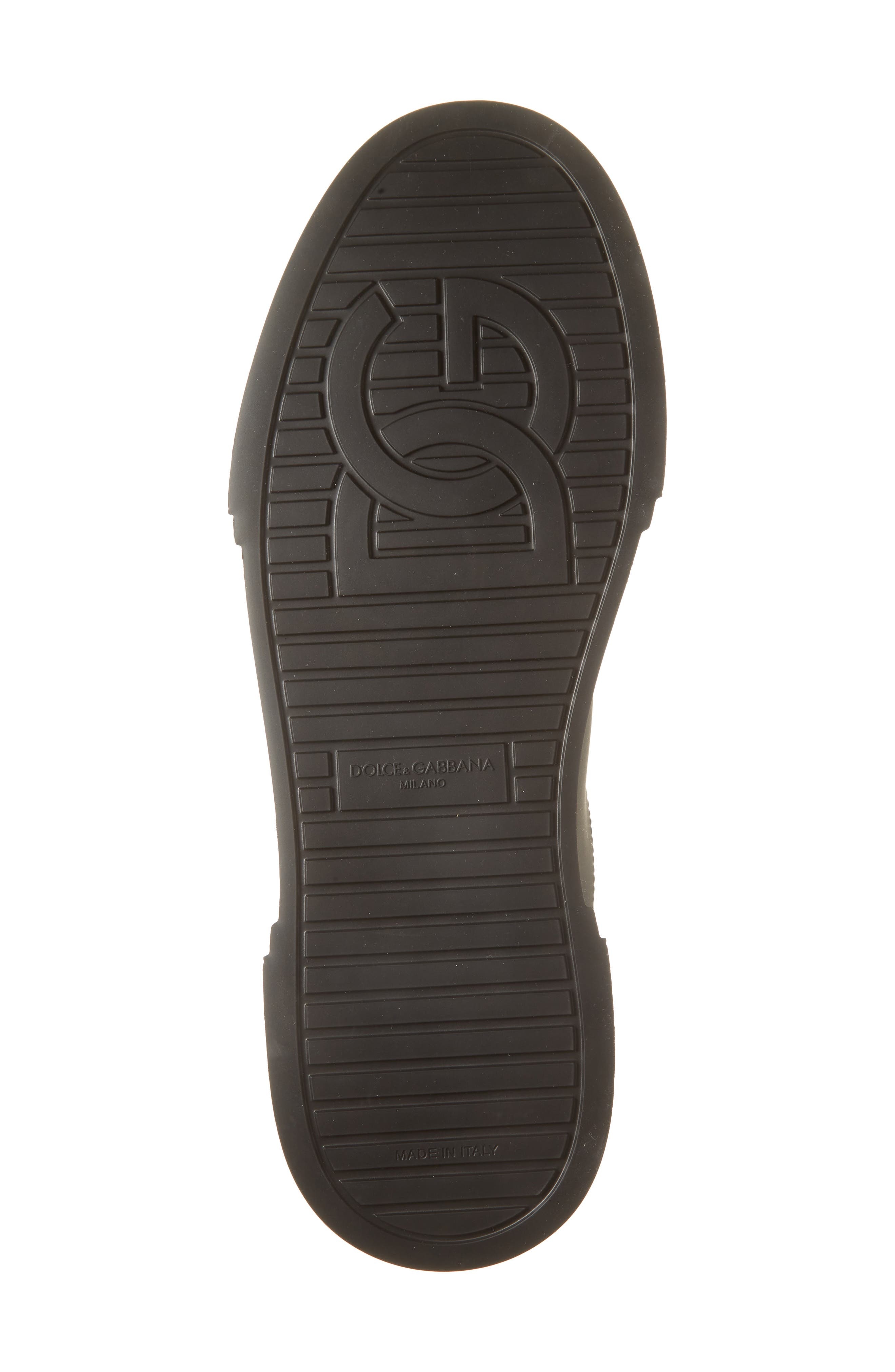 Dolce&Gabbana Nappato Sneaker in 80999 Nero at Nordstrom - 6