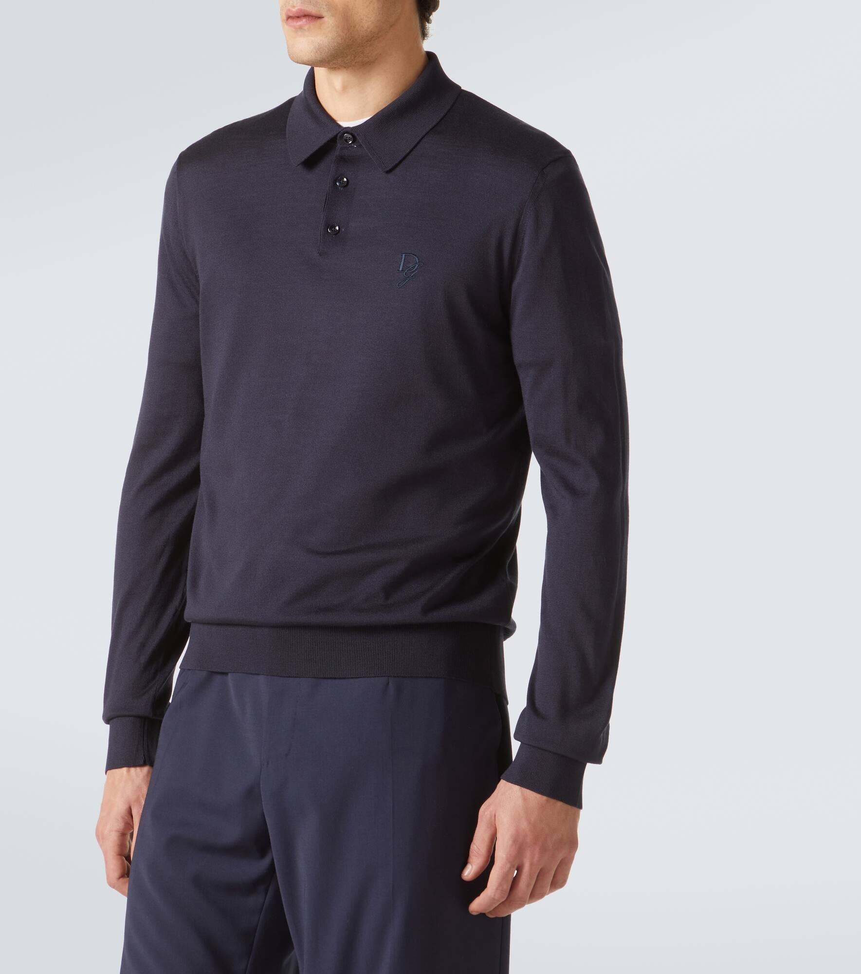 Silk polo shirt - 3
