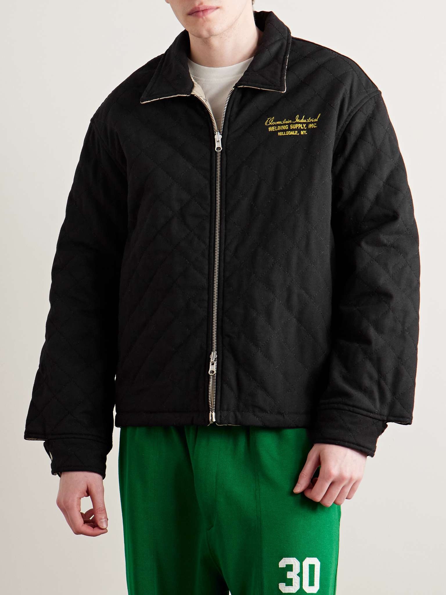 Bloomstein Reversible Printed Quilted Cotton-Twill Jacket - 3
