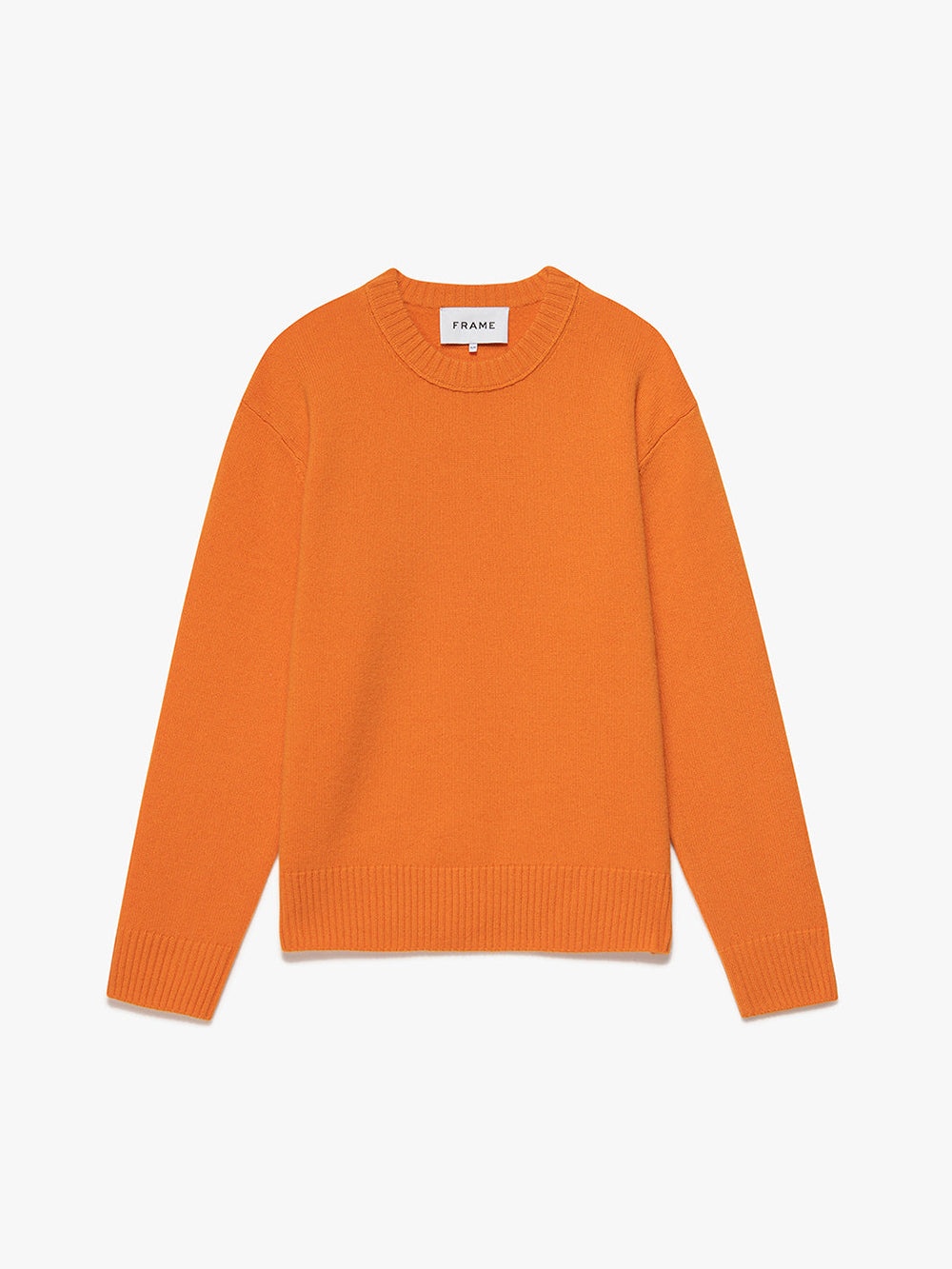 Lightweight Cashmere Sweater in Clementine - 1