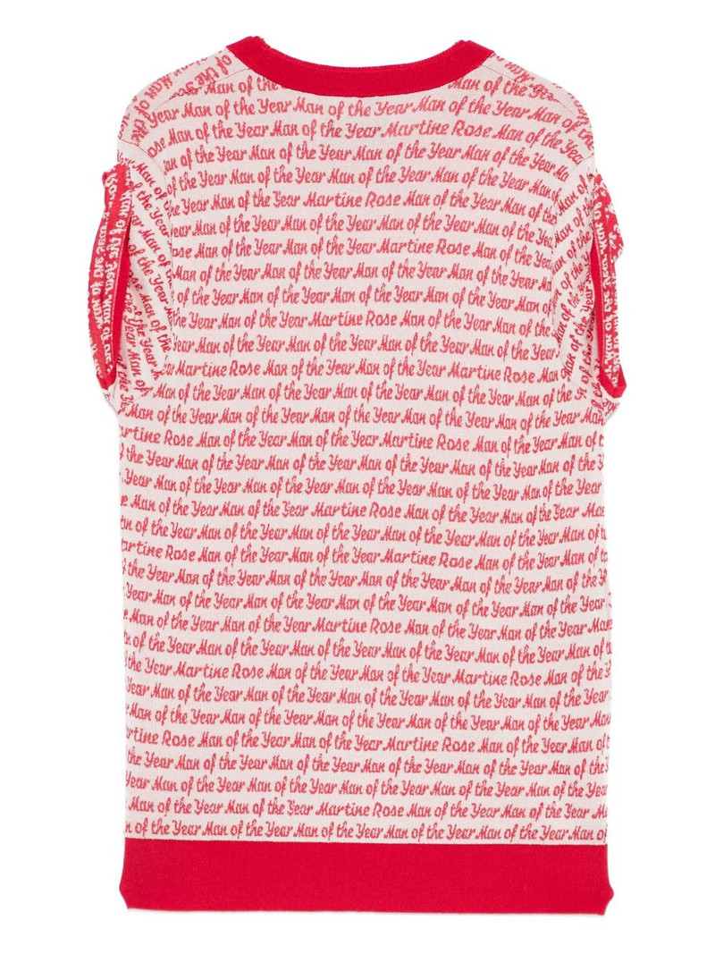 Martine Rose patterned T-shirt outlook