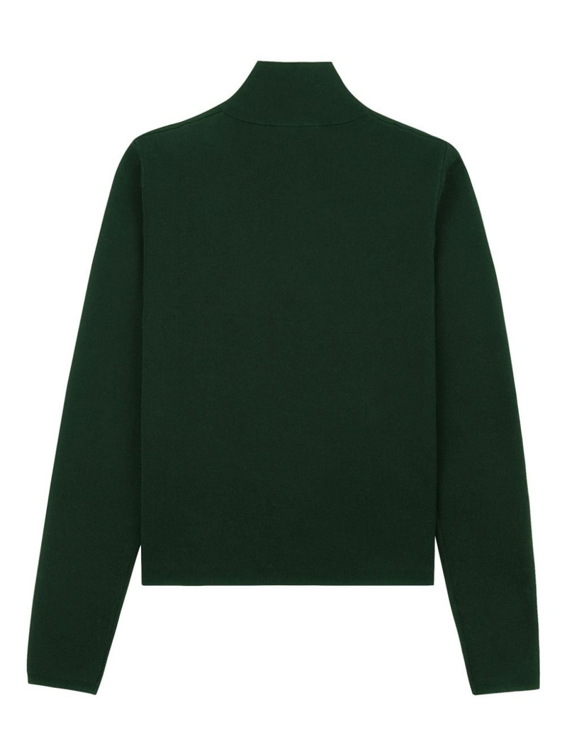 Sporty & Rich Minimal quarter-zip sweatshirt outlook