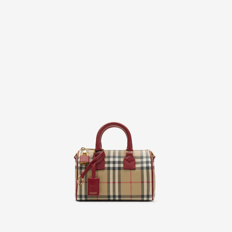 Mini Check Bowling Bag 1