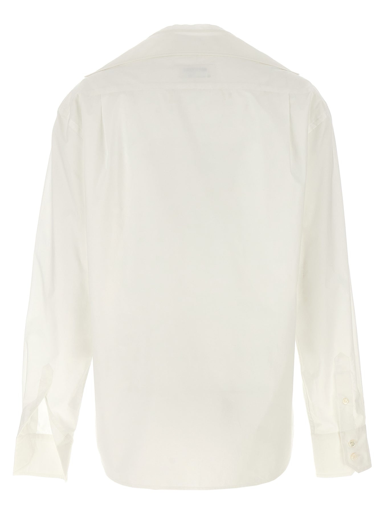 V-Neck Shirt Shirt, Blouse White - 2