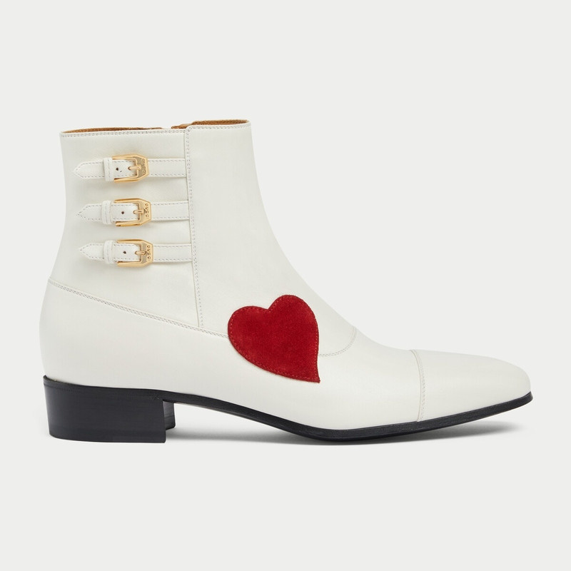 GUCCI Gucci HA HA HA boot with buckles | REVERSIBLE