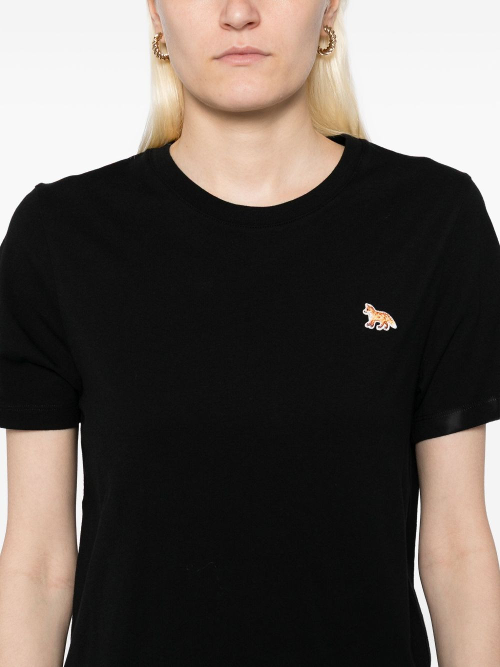 embroidered-logo t-shirt - 5