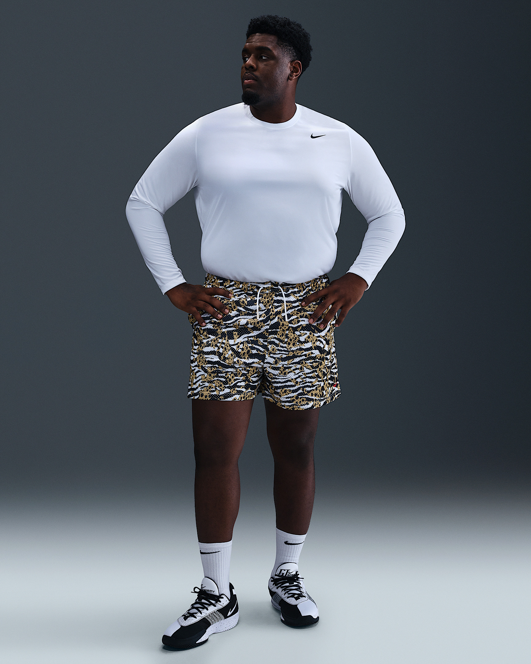 Nike Practice Mesh Men's Dri-FIT 5" Basketball Shorts - 6