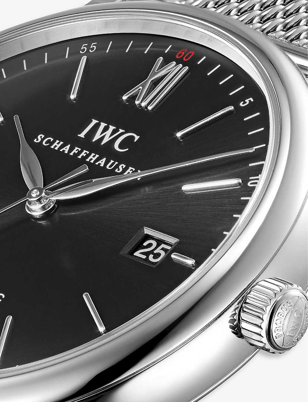 IW356505 Portofino stainless-steel automatic watch - 6