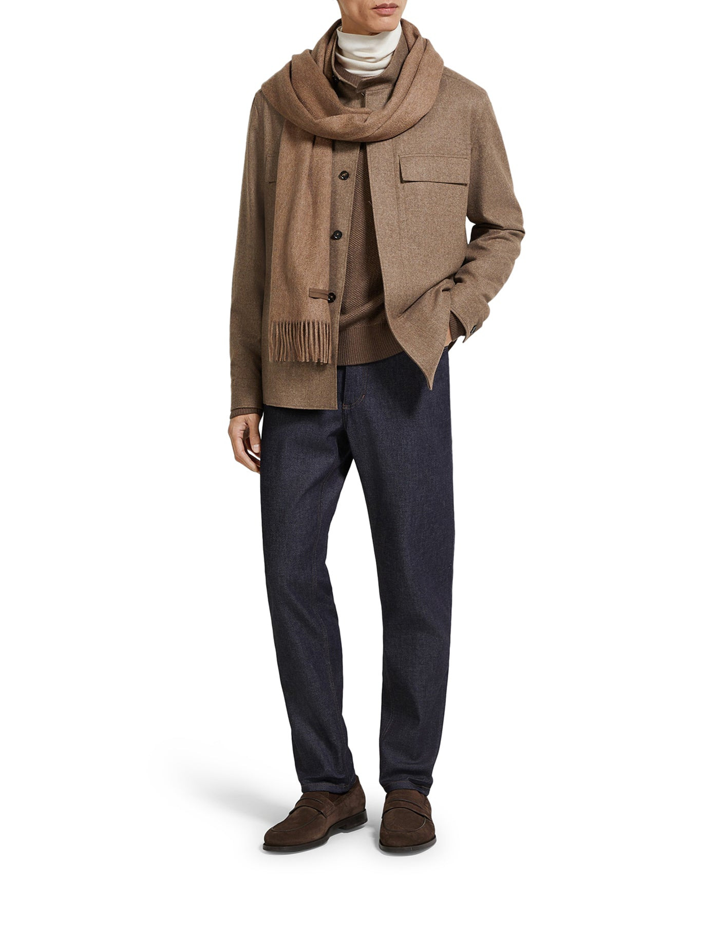OASIS CASHMERE OVERSHIRT - 2