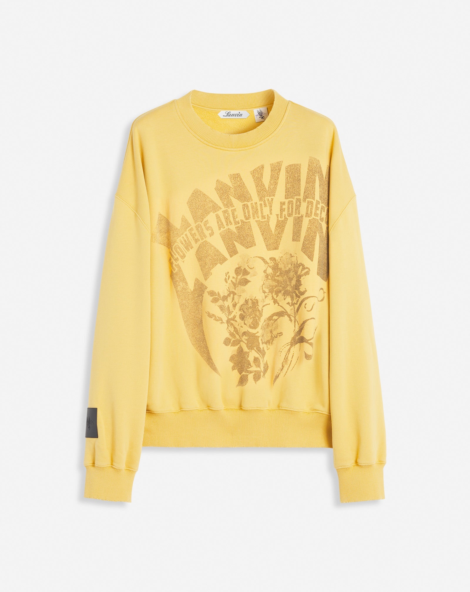 LANVIN X FUTURE UNISEX LOOSE-FIT PRINTED SWEATSHIRT - 1