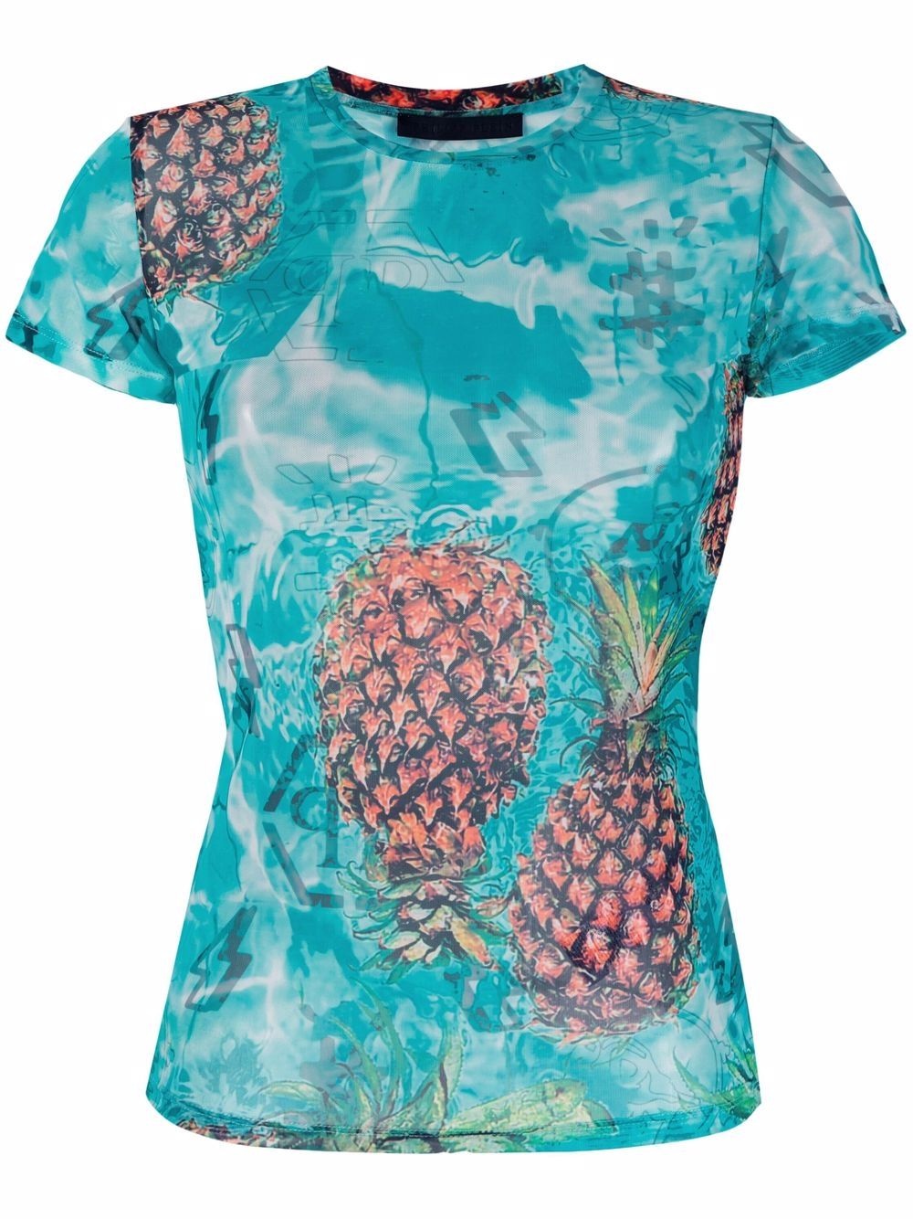 graphic-print short-sleeve T-shirt - 1