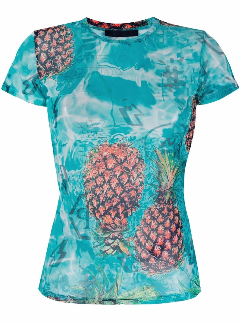 graphic-print short-sleeve T-shirt 1