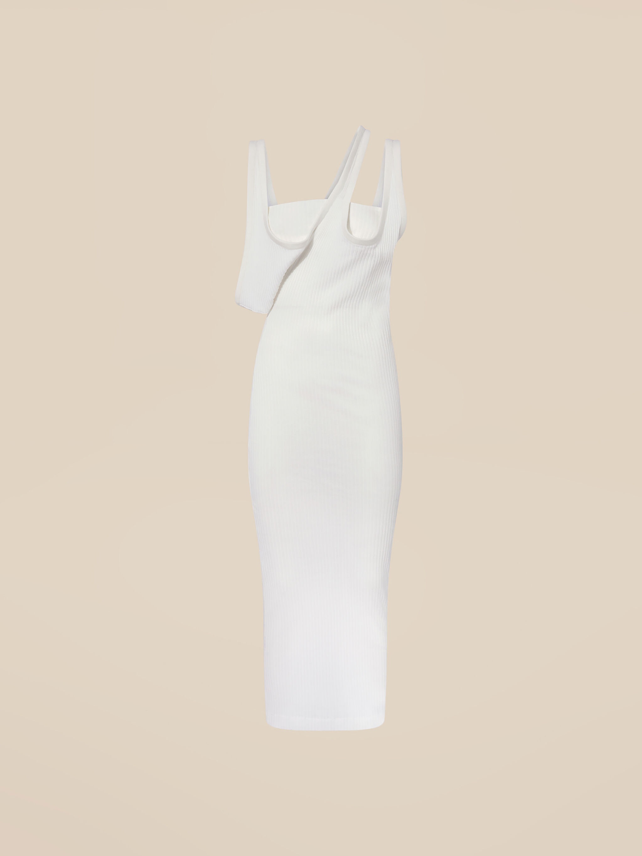 WHITE MIDI DRESS - 1