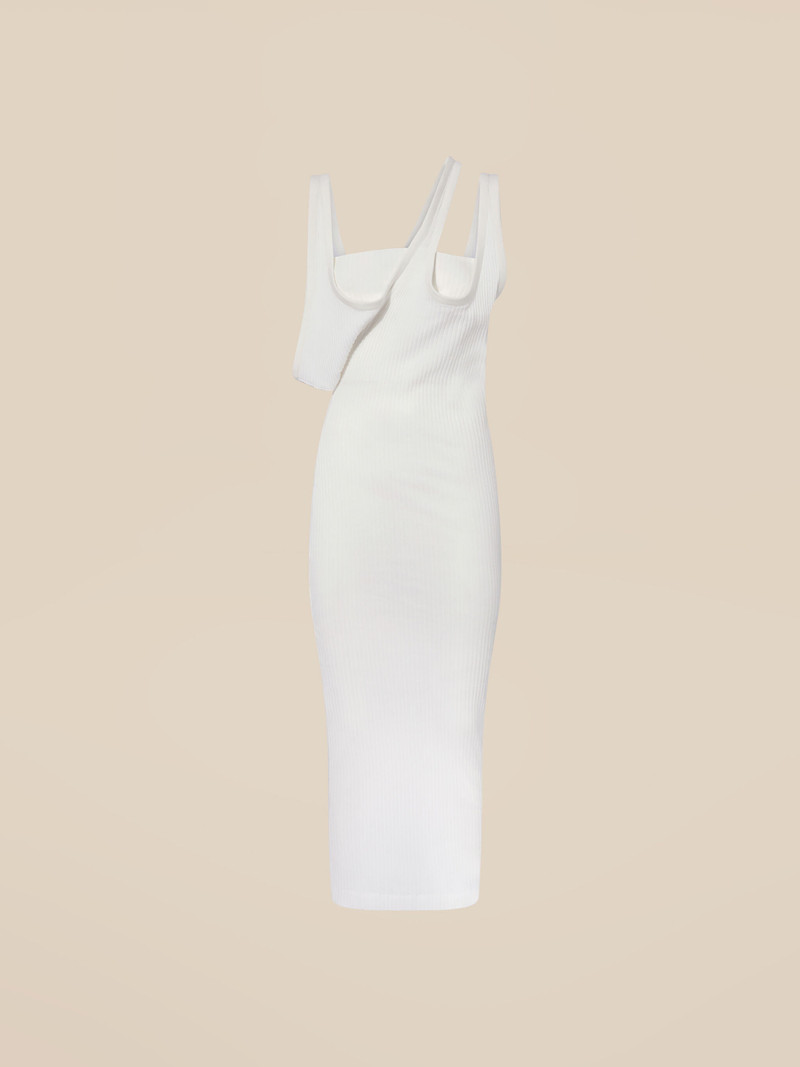 WHITE MIDI DRESS 1