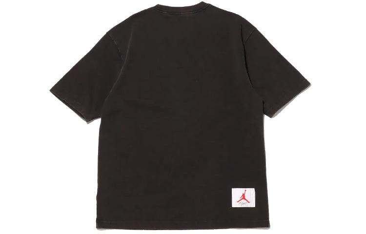 Air Jordan Flight MENS logo Print Basketball Short Sleeve Black CV5109-010 - 2