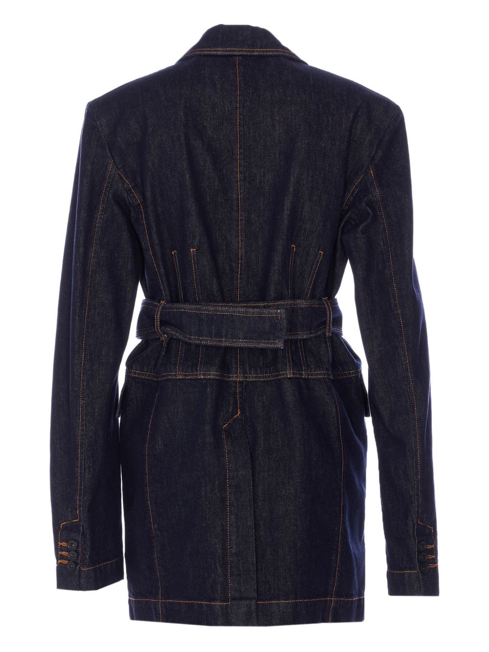 denim blazer - 2
