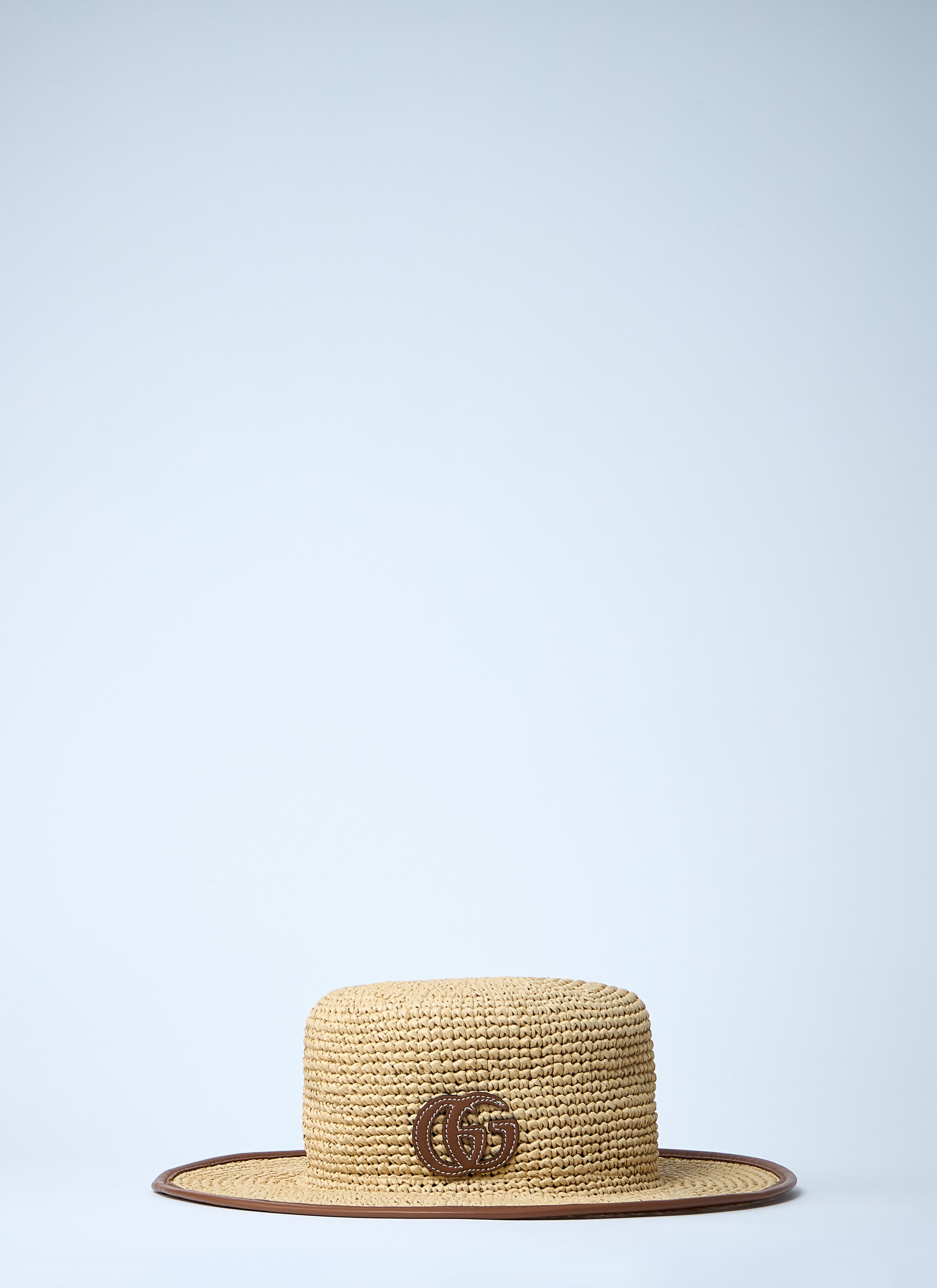 Gucci Women Straw Boater Hat - 5