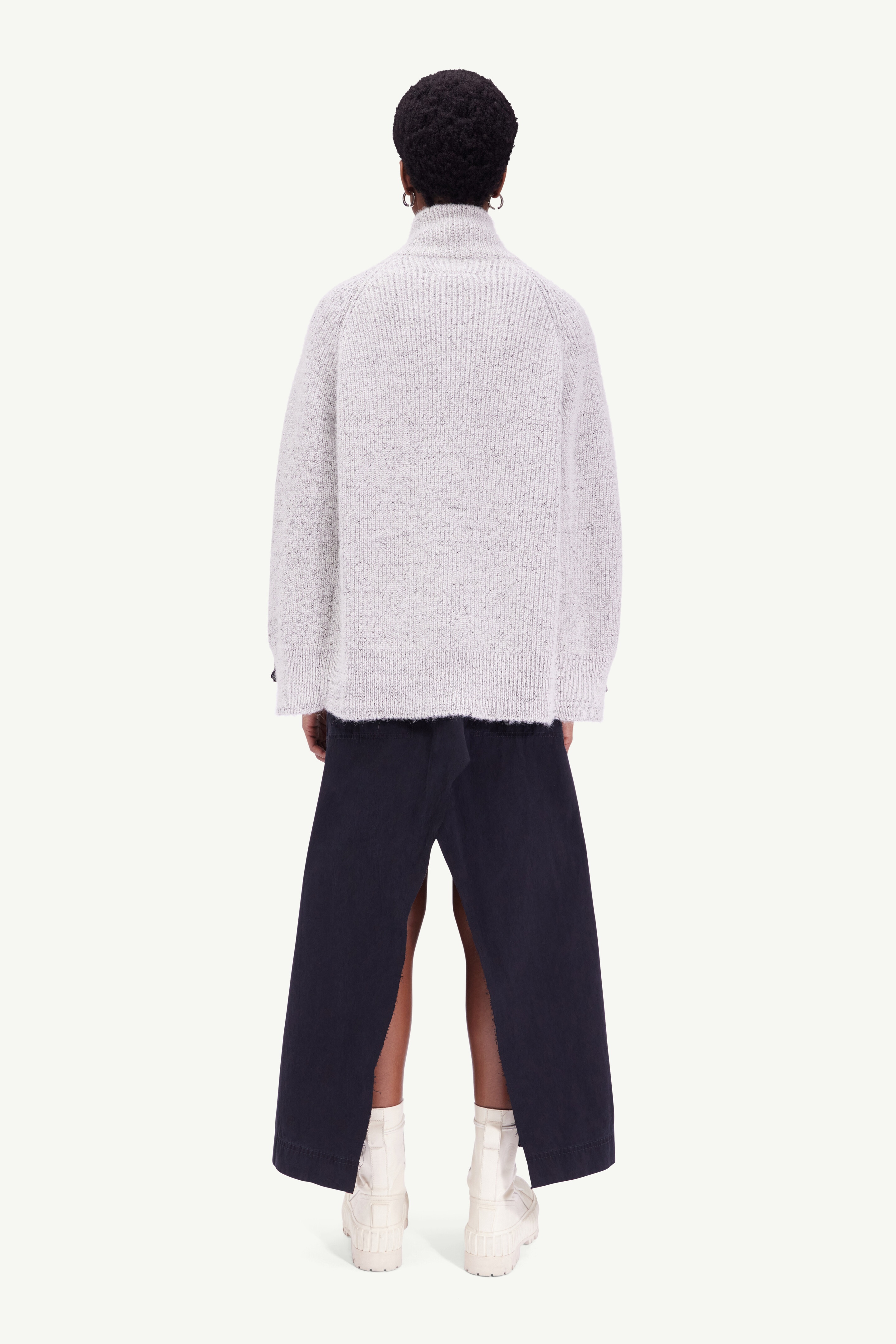 High-neck cape - 3