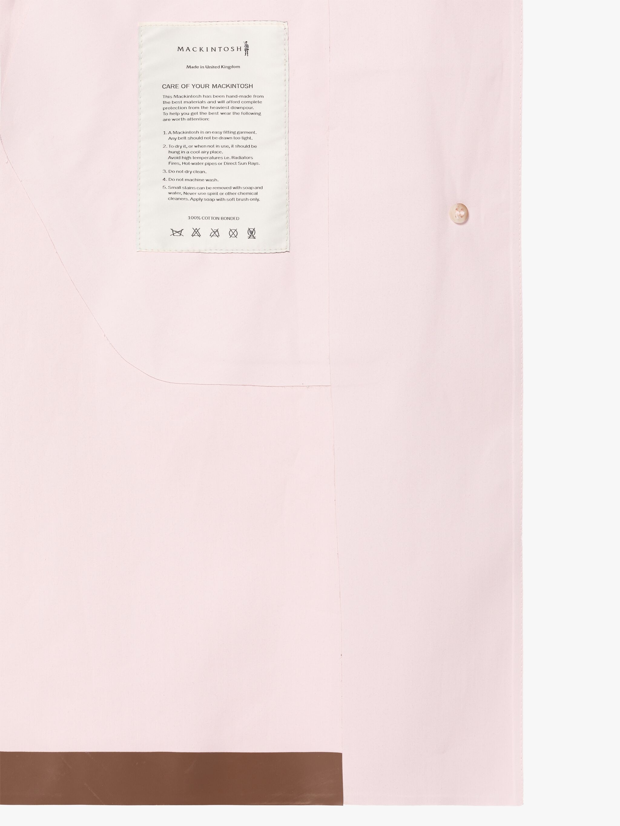 BANTON PINK BONDED COTTON COAT - 6