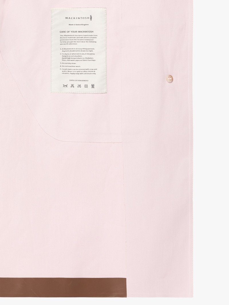 BANTON PINK BONDED COTTON COAT 6