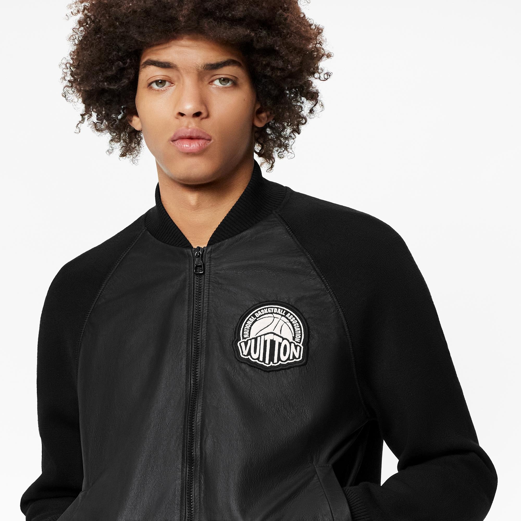 LVxNBA Leather Hybrid Jacket - 4