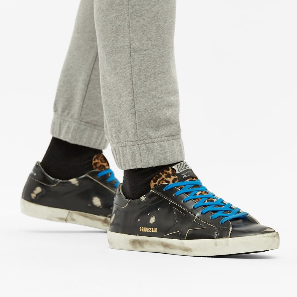 Golden Goose Superstar Leather Pony Sneaker - 6