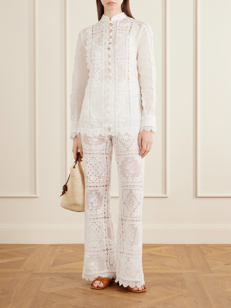 Zimmermann Aster Embroidered Blouse outlook