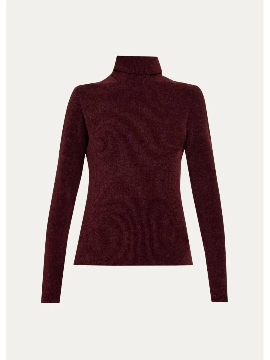 Torcello Silk Turtleneck Sweater - 1