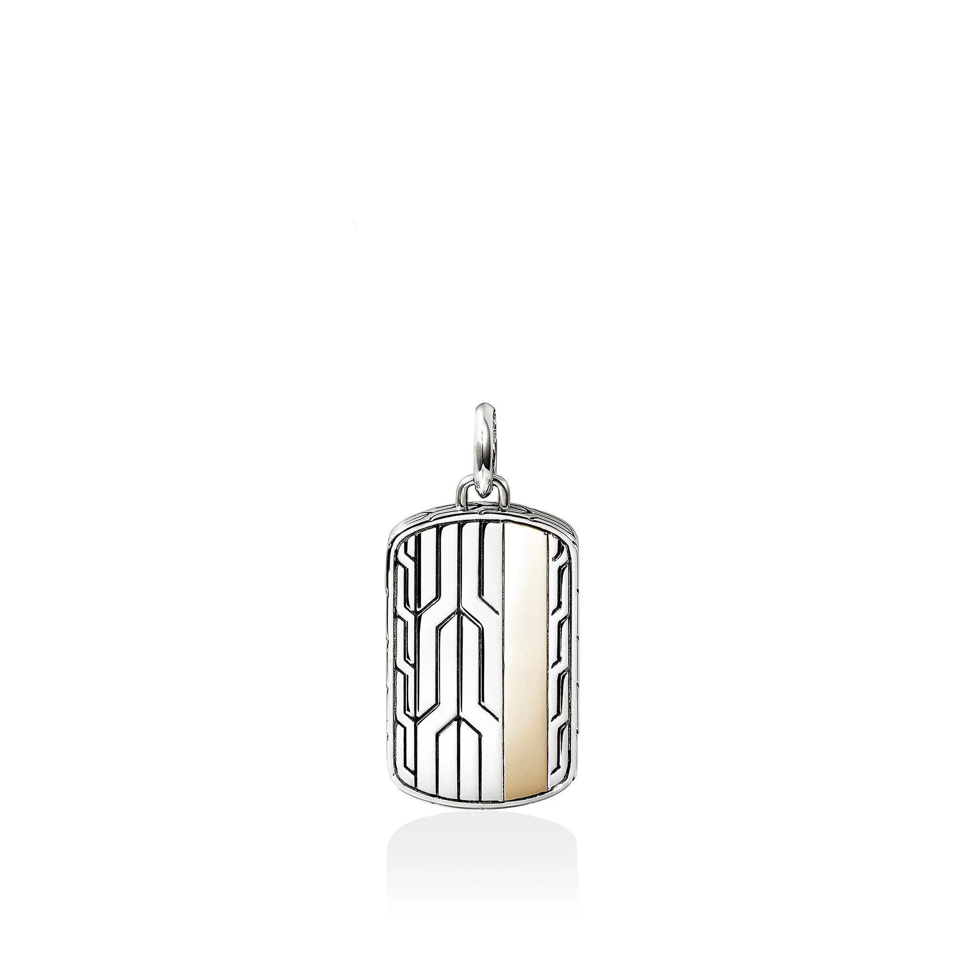 Icon 50 Pendant, Gold, Sterling Silver - 1
