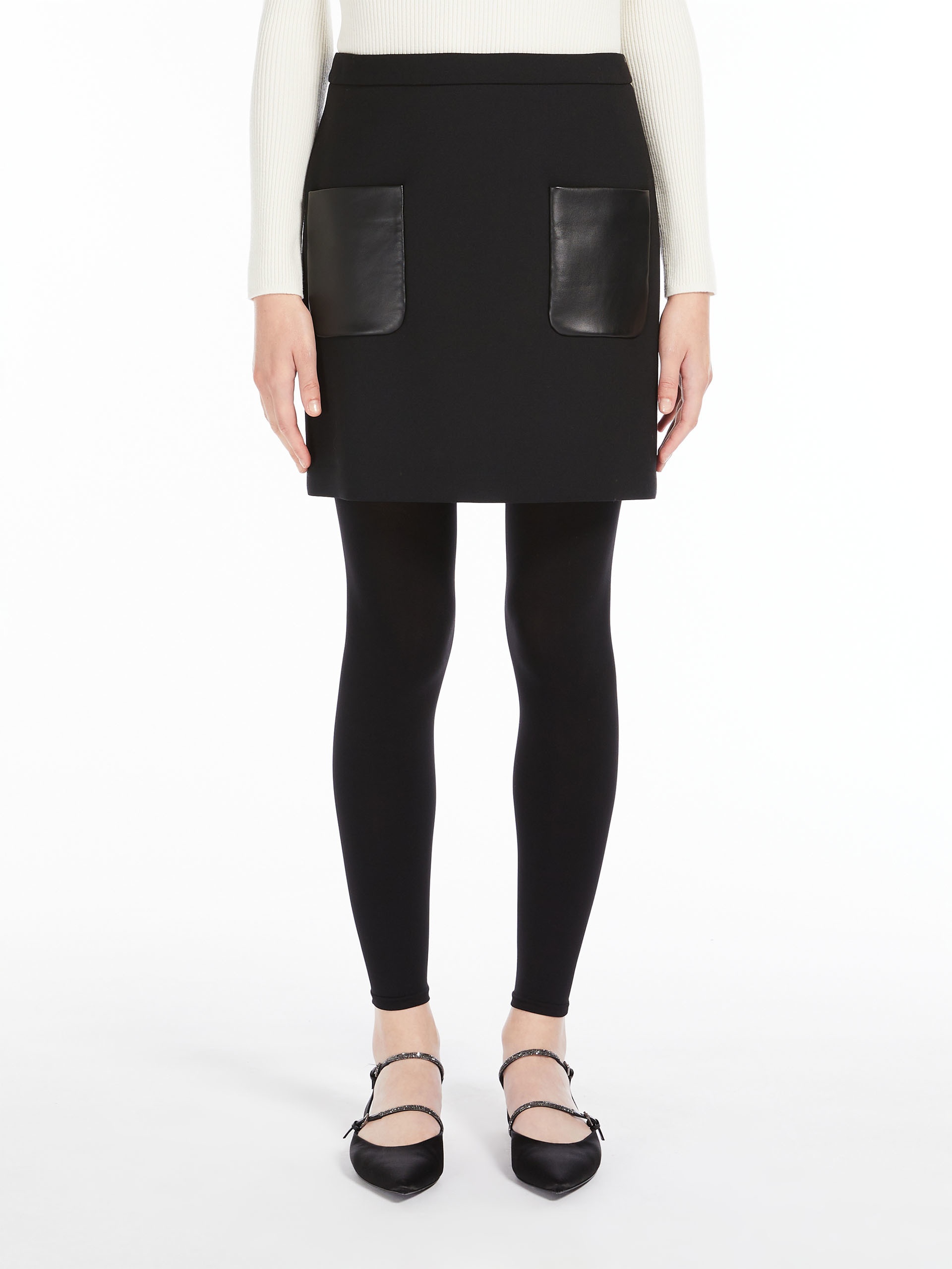 PAGELLA Short wool skirt - 3