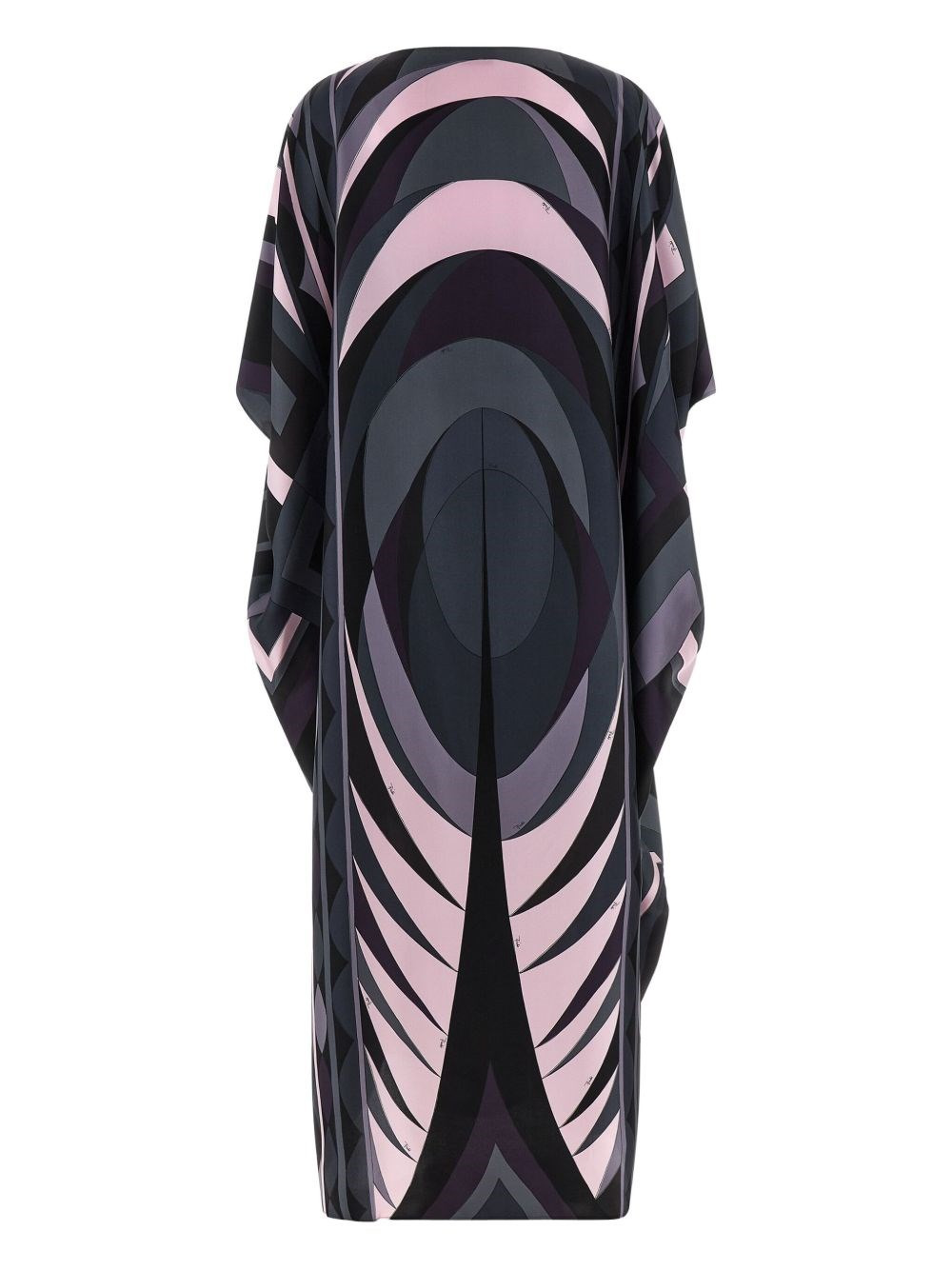 Printed silk kaftan - 3