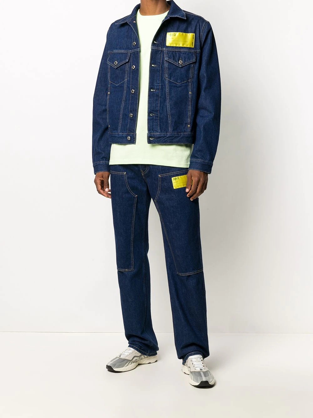 Industry big trucker denim jacket - 2