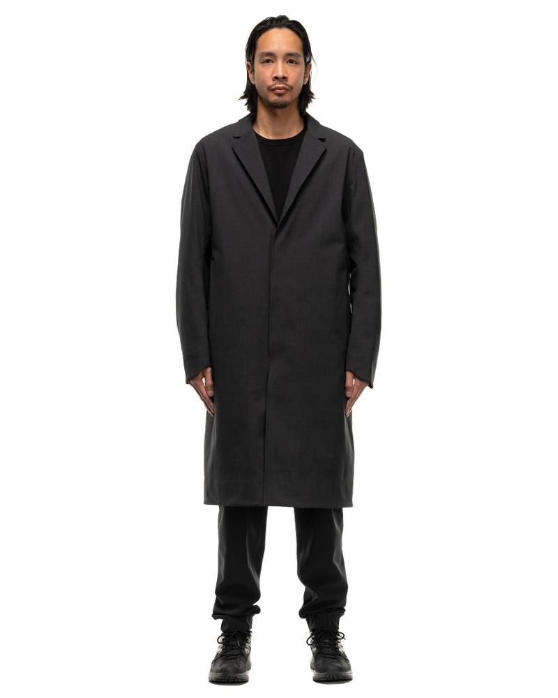 Veilance LENAN INSULATED TECH WOOL TOPCOAT BLACK outlook