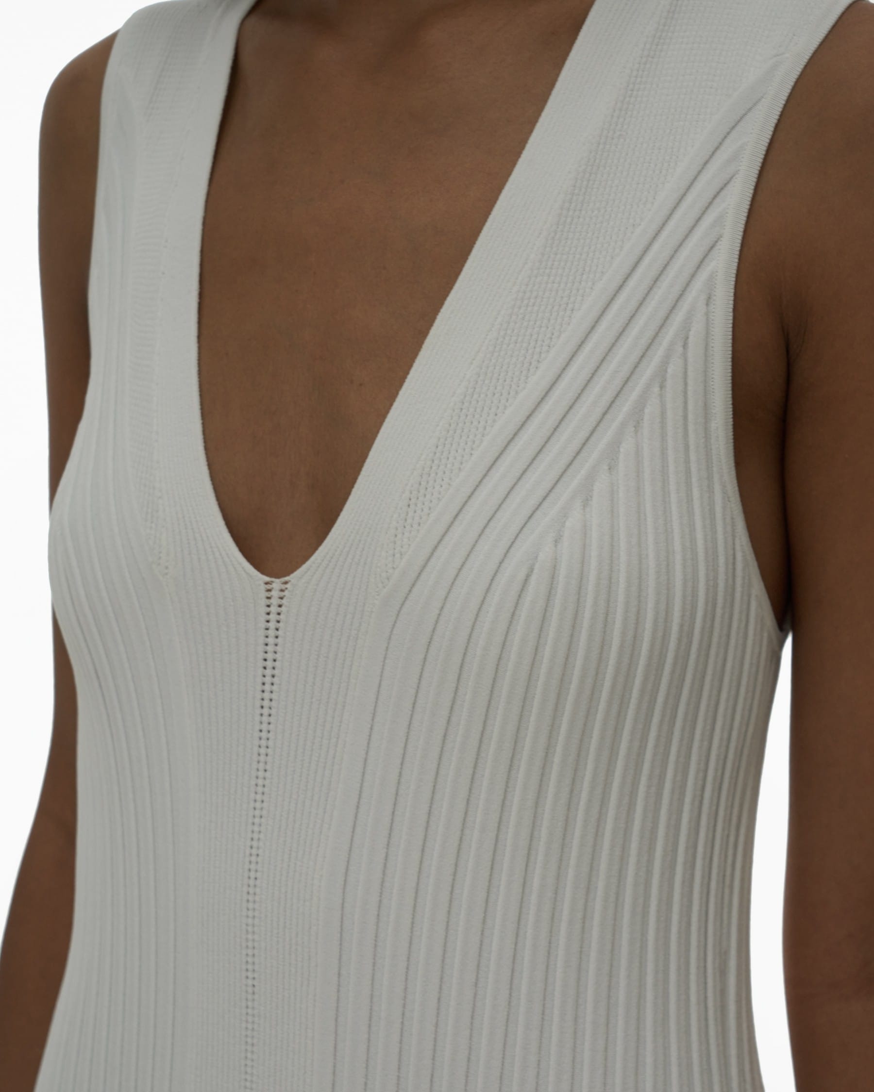 RIBBED TANK DRESS - 6