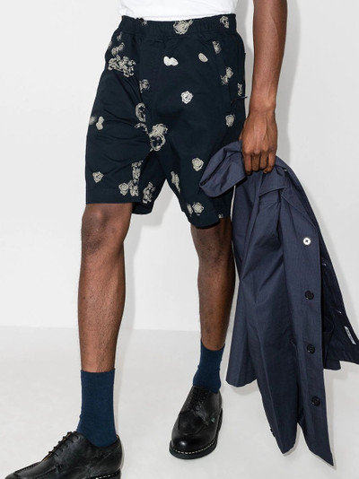 Wood Wood Alfred rose print shorts outlook