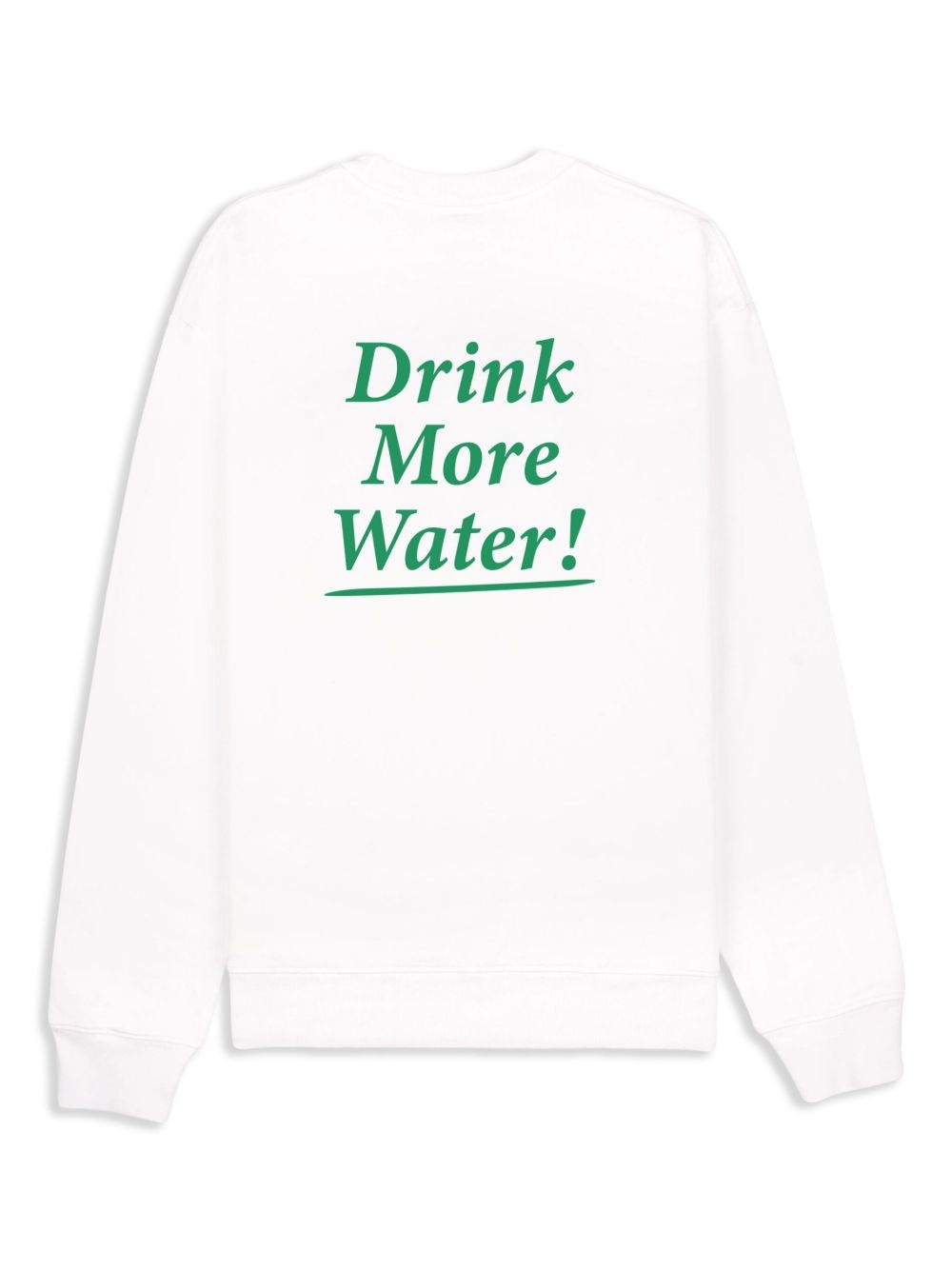 Drink More Water cotton sweatshirt - 2