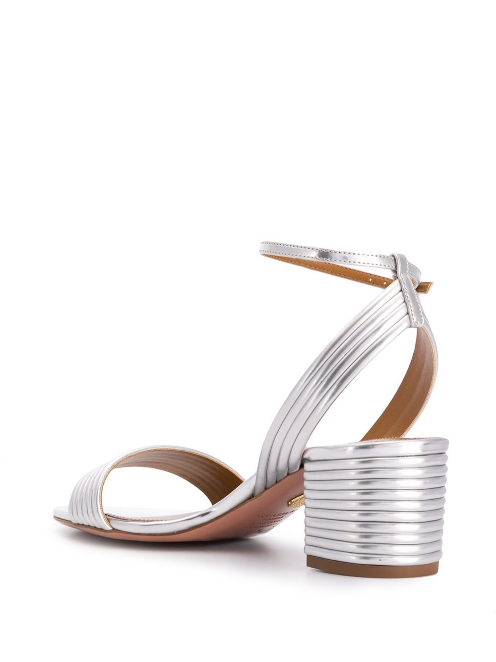 Sundance 50mm metallic sandals - 3