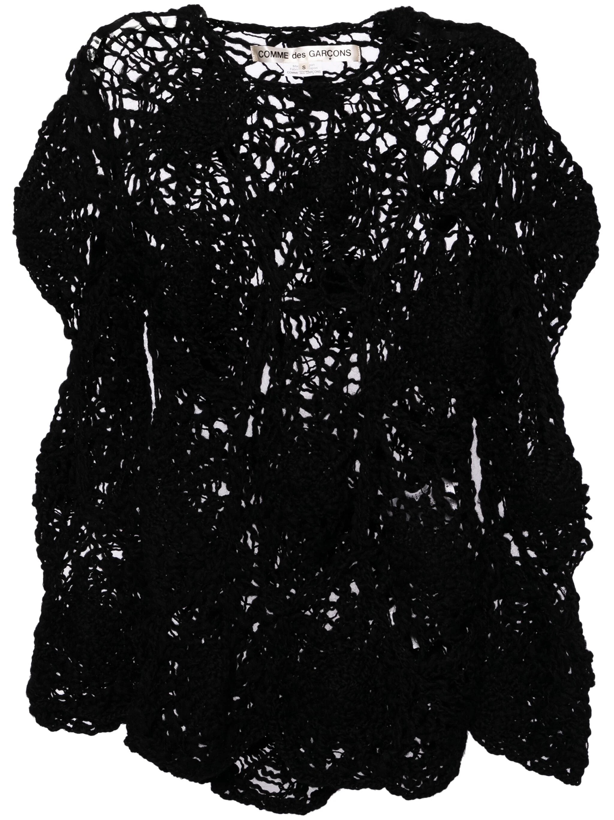 COMME DES GARCONS Women Hollow Carved Design Sweater - 5