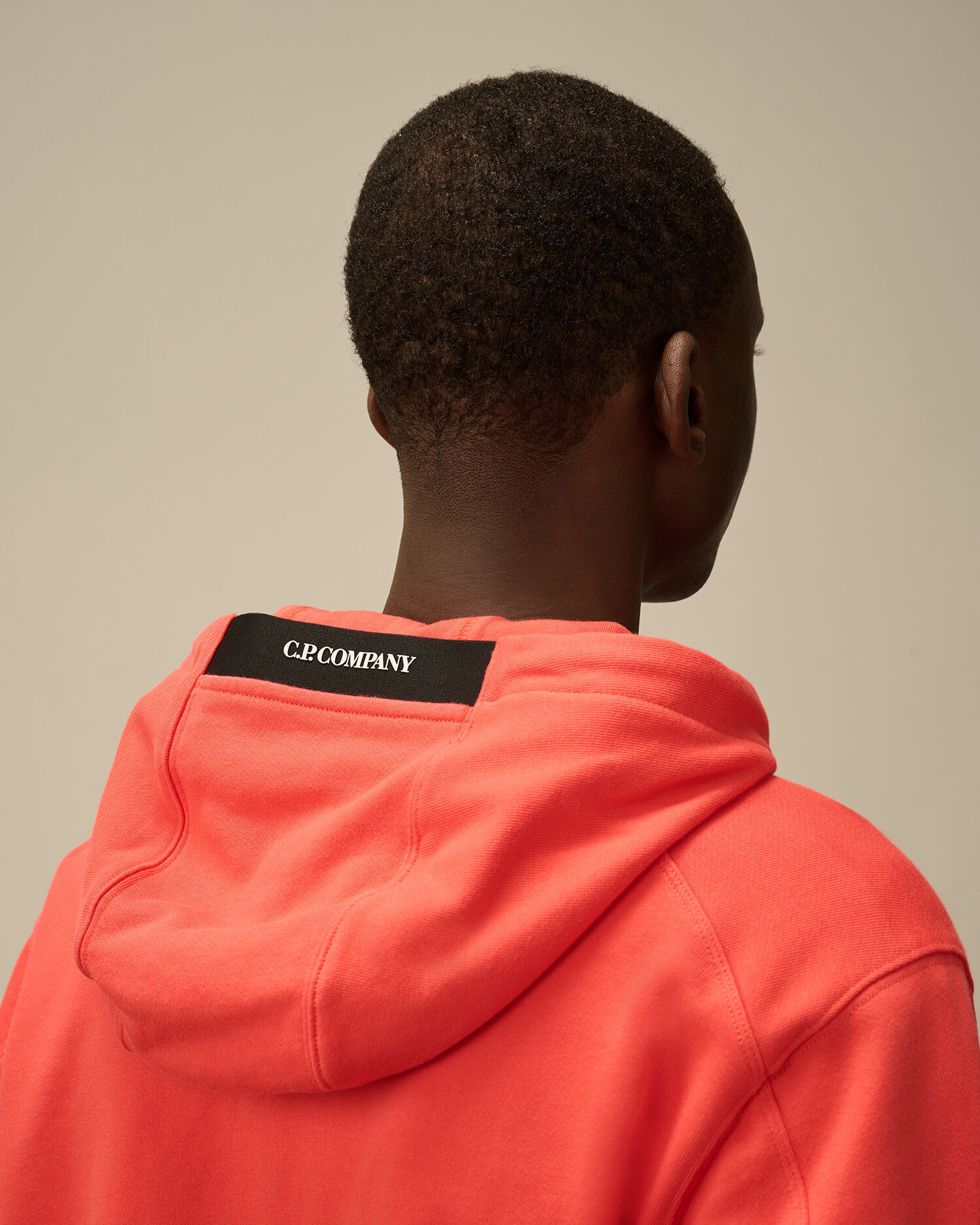 Diagonal Raised Fleece Hooded Sweatshirt - 6